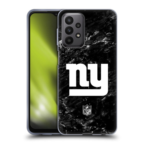 NFL New York Giants Artwork Marble Soft Gel Case for Samsung Galaxy A23 / 5G (2022)
