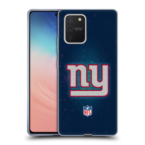 NFL New York Giants Artwork LED Soft Gel Case for Samsung Galaxy S10 Lite