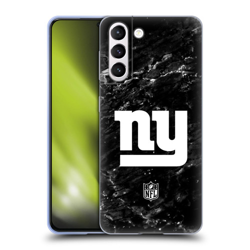 NFL New York Giants Artwork Marble Soft Gel Case for Samsung Galaxy S21 5G