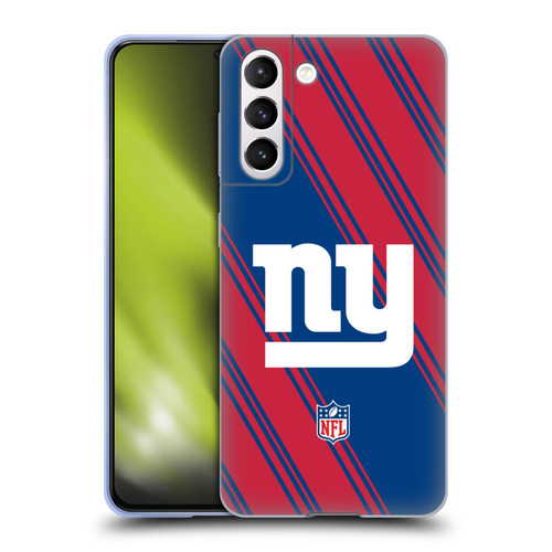 NFL New York Giants Artwork Stripes Soft Gel Case for Samsung Galaxy S21 5G