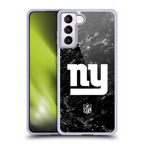 NFL New York Giants Artwork Marble Soft Gel Case for Samsung Galaxy S21+ 5G