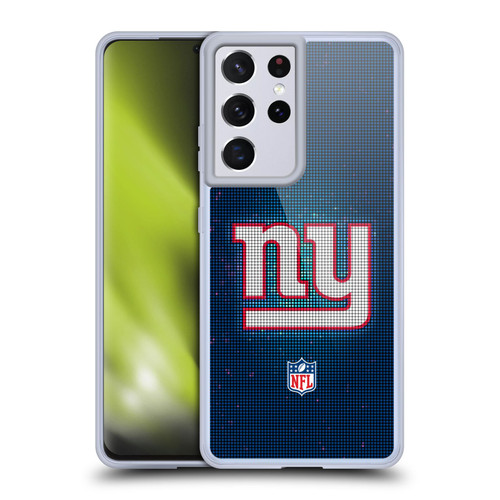 NFL New York Giants Artwork LED Soft Gel Case for Samsung Galaxy S21 Ultra 5G