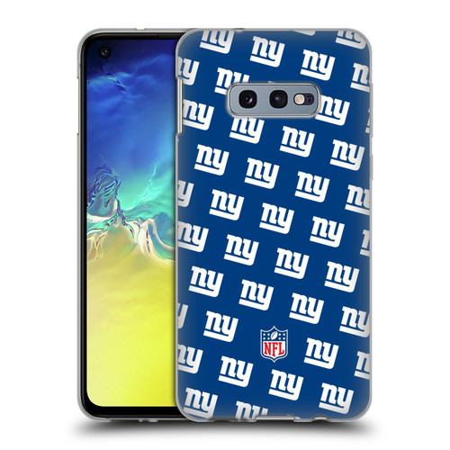 NFL New York Giants Artwork Patterns Soft Gel Case for Samsung Galaxy S10e