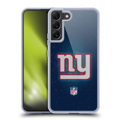 NFL New York Giants Artwork LED Soft Gel Case for Samsung Galaxy S22+ 5G