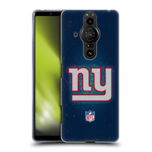 NFL New York Giants Artwork LED Soft Gel Case for Sony Xperia Pro-I