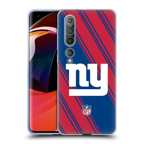NFL New York Giants Artwork Stripes Soft Gel Case for Xiaomi Mi 10 5G / Mi 10 Pro 5G
