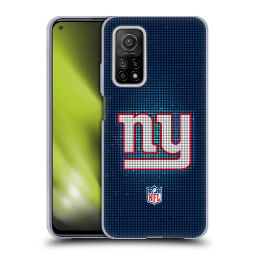 NFL New York Giants Artwork LED Soft Gel Case for Xiaomi Mi 10T 5G
