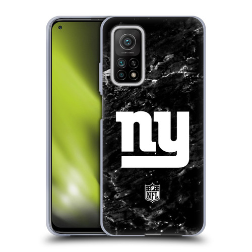 NFL New York Giants Artwork Marble Soft Gel Case for Xiaomi Mi 10T 5G