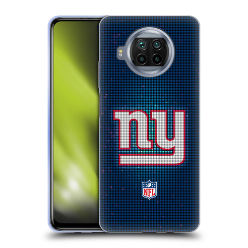 NFL New York Giants Artwork LED Soft Gel Case for Xiaomi Mi 10T Lite 5G