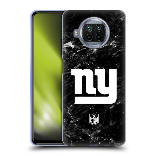 NFL New York Giants Artwork Marble Soft Gel Case for Xiaomi Mi 10T Lite 5G