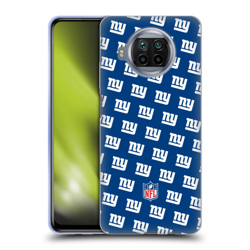 NFL New York Giants Artwork Patterns Soft Gel Case for Xiaomi Mi 10T Lite 5G