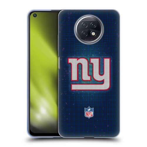 NFL New York Giants Artwork LED Soft Gel Case for Xiaomi Redmi Note 9T 5G