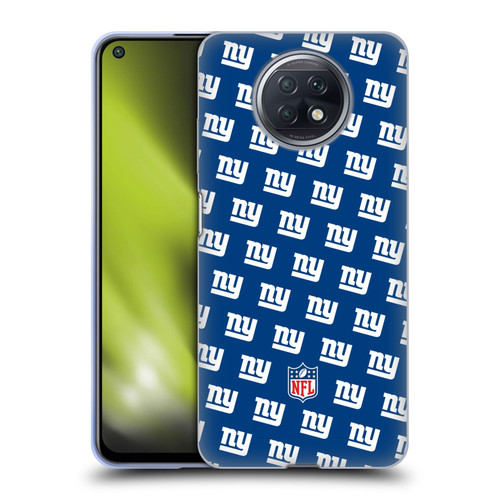 NFL New York Giants Artwork Patterns Soft Gel Case for Xiaomi Redmi Note 9T 5G