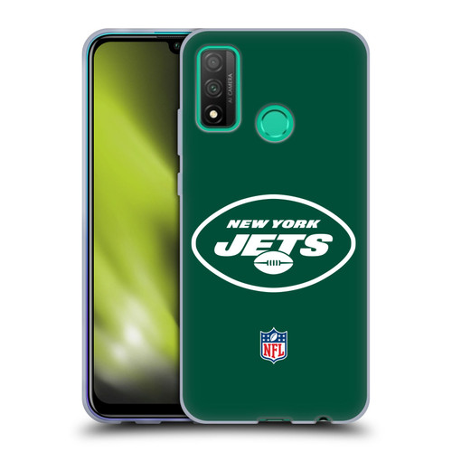 NFL New York Jets Logo Plain Soft Gel Case for Huawei P Smart (2020)