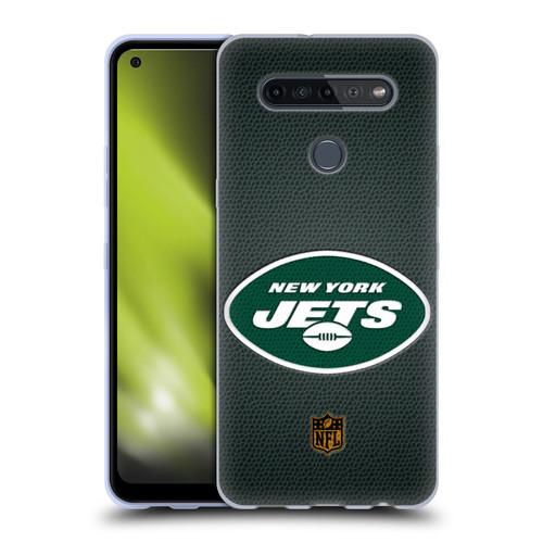 NFL New York Jets Logo Football Soft Gel Case for LG K51S