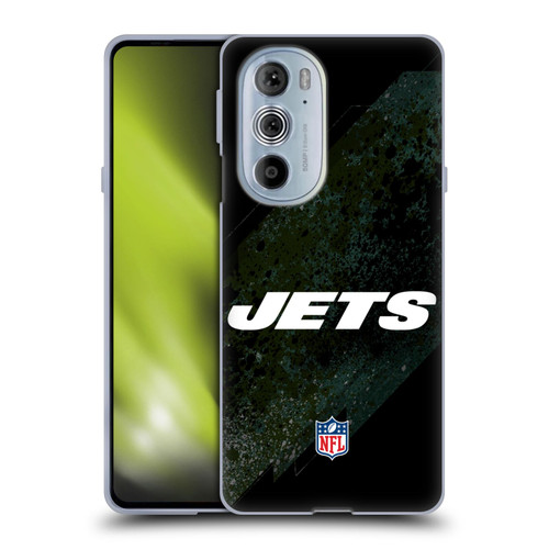 NFL New York Jets Logo Blur Soft Gel Case for Motorola Edge X30