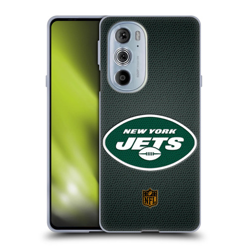 NFL New York Jets Logo Football Soft Gel Case for Motorola Edge X30