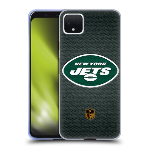 NFL New York Jets Logo Football Soft Gel Case for Google Pixel 4 XL