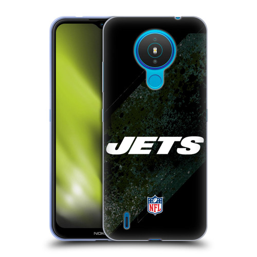 NFL New York Jets Logo Blur Soft Gel Case for Nokia 1.4