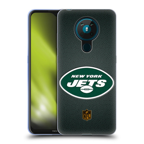 NFL New York Jets Logo Football Soft Gel Case for Nokia 5.3
