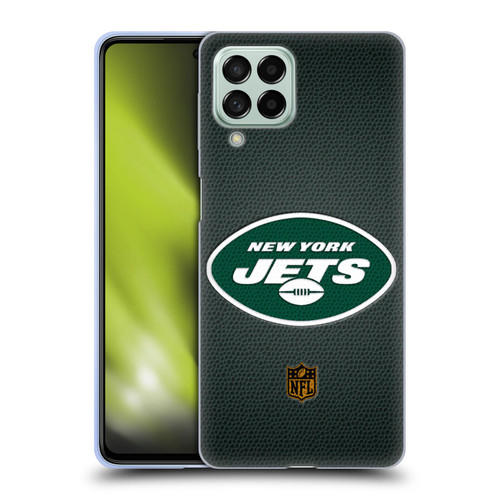 NFL New York Jets Logo Football Soft Gel Case for Samsung Galaxy M53 (2022)
