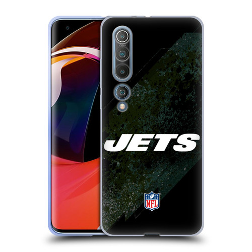 NFL New York Jets Logo Blur Soft Gel Case for Xiaomi Mi 10 5G / Mi 10 Pro 5G