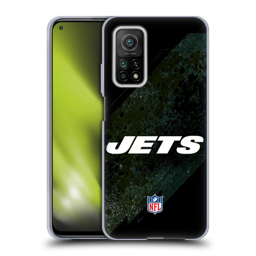 NFL New York Jets Logo Blur Soft Gel Case for Xiaomi Mi 10T 5G