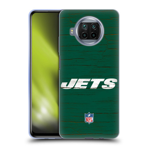 NFL New York Jets Logo Distressed Look Soft Gel Case for Xiaomi Mi 10T Lite 5G