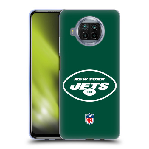 NFL New York Jets Logo Plain Soft Gel Case for Xiaomi Mi 10T Lite 5G