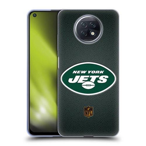 NFL New York Jets Logo Football Soft Gel Case for Xiaomi Redmi Note 9T 5G