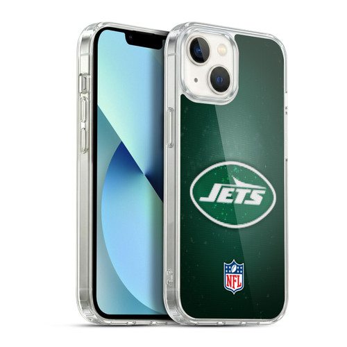 NFL New York Jets Artwork LED Soft Gel Case for Apple iPhone 13