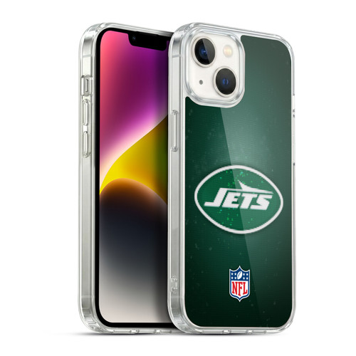 NFL New York Jets Artwork LED Soft Gel Case for Apple iPhone 14