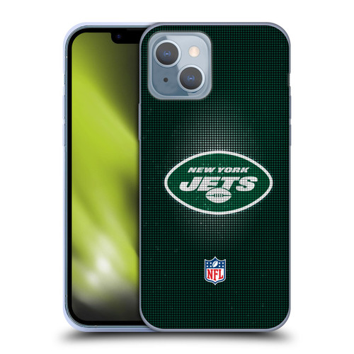 NFL New York Jets Artwork LED Soft Gel Case for Apple iPhone 14