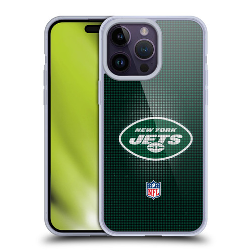 NFL New York Jets Artwork LED Soft Gel Case for Apple iPhone 14 Pro Max