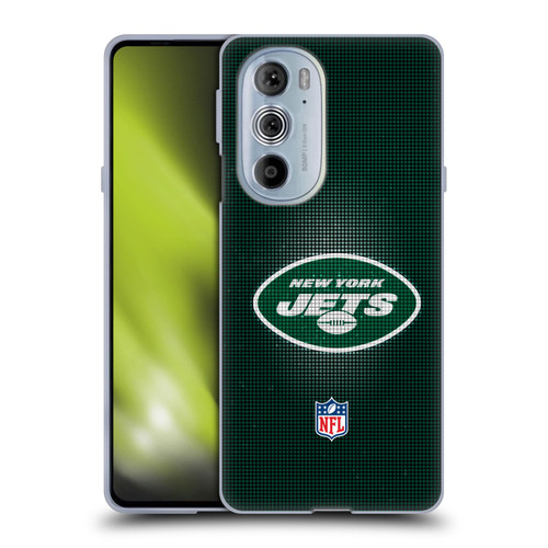 NFL New York Jets Artwork LED Soft Gel Case for Motorola Edge X30