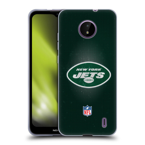 NFL New York Jets Artwork LED Soft Gel Case for Nokia C10 / C20