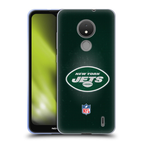 NFL New York Jets Artwork LED Soft Gel Case for Nokia C21