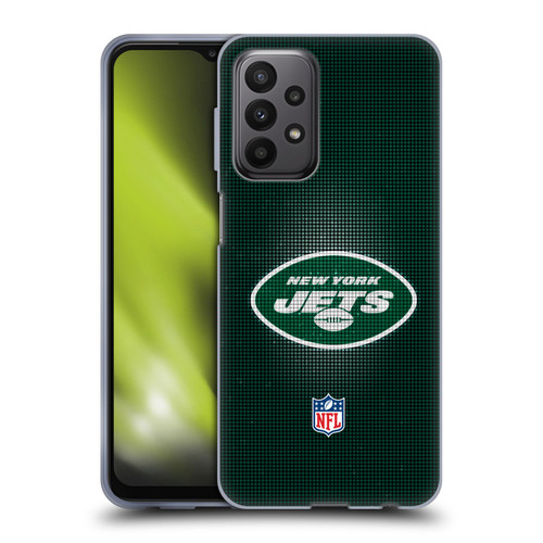 NFL New York Jets Artwork LED Soft Gel Case for Samsung Galaxy A23 / 5G (2022)