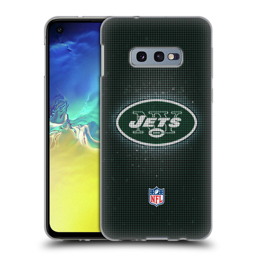 NFL New York Jets Artwork LED Soft Gel Case for Samsung Galaxy S10e