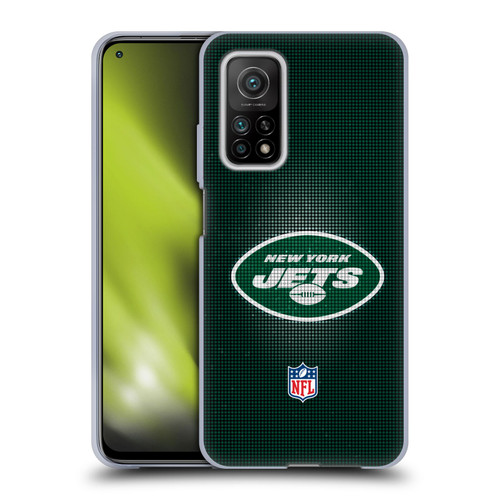 NFL New York Jets Artwork LED Soft Gel Case for Xiaomi Mi 10T 5G