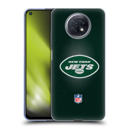 NFL New York Jets Artwork LED Soft Gel Case for Xiaomi Redmi Note 9T 5G