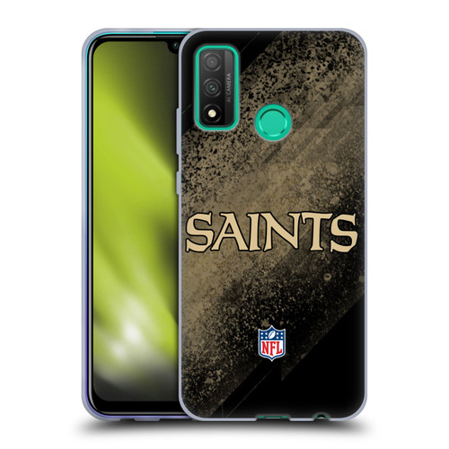 NFL New Orleans Saints Logo Blur Soft Gel Case for Huawei P Smart (2020)