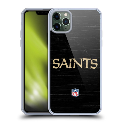 NFL New Orleans Saints Logo Distressed Look Soft Gel Case for Apple iPhone 11 Pro Max NFL New Orleans Saints Logo Distressed Look Soft Gel Case for Apple iPhone 11 Pro Max