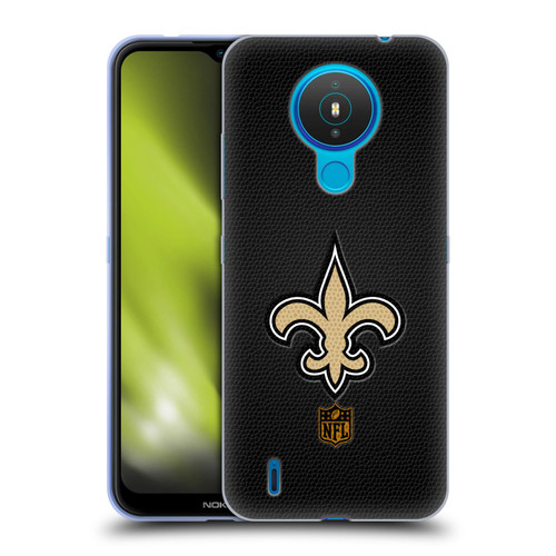 NFL New Orleans Saints Logo Football Soft Gel Case for Nokia 1.4