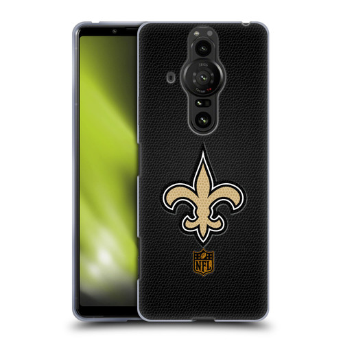 NFL New Orleans Saints Logo Football Soft Gel Case for Sony Xperia Pro-I