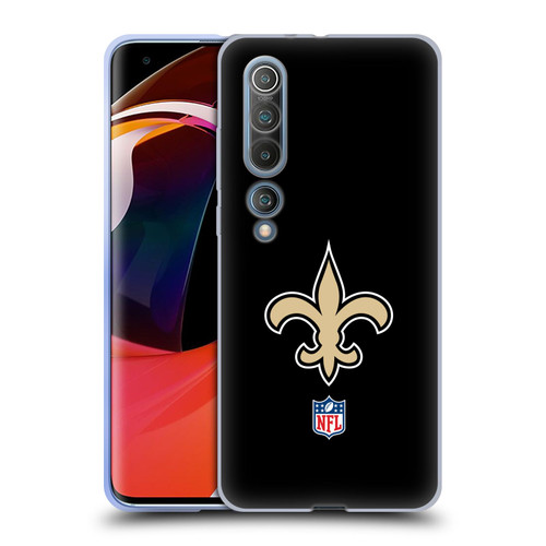 NFL New Orleans Saints Logo Plain Soft Gel Case for Xiaomi Mi 10 5G / Mi 10 Pro 5G