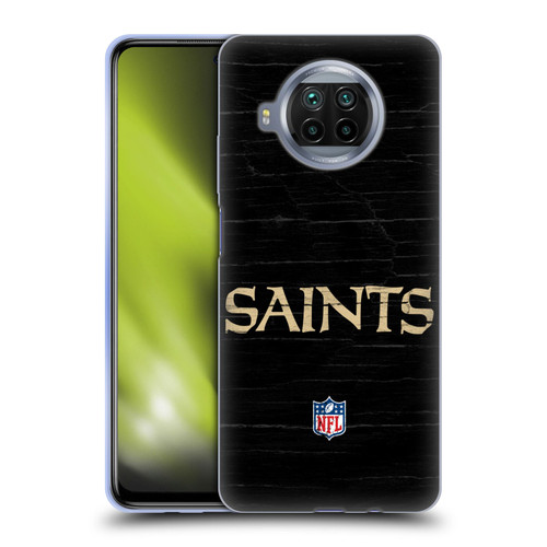 NFL New Orleans Saints Logo Distressed Look Soft Gel Case for Xiaomi Mi 10T Lite 5G