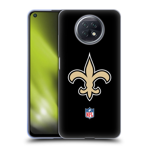 NFL New Orleans Saints Logo Plain Soft Gel Case for Xiaomi Redmi Note 9T 5G