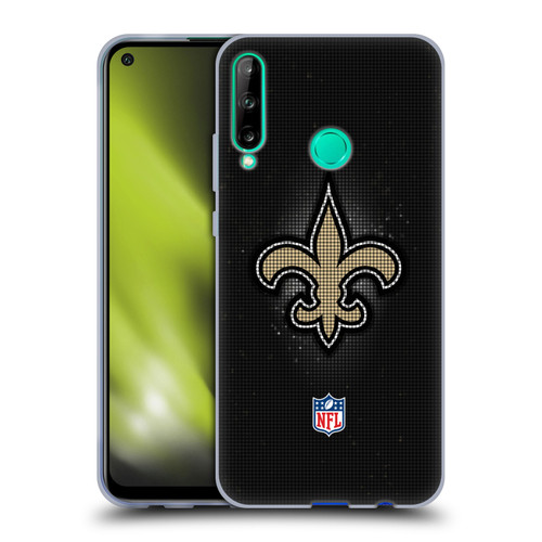 NFL New Orleans Saints Artwork LED Soft Gel Case for Huawei P40 lite E