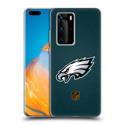 NFL Philadelphia Eagles Logo Football Soft Gel Case for Huawei P40 Pro / P40 Pro Plus 5G